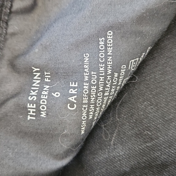 Women's Black Jeans, Ann Taylor, Size 6 - Picture 3 of 5